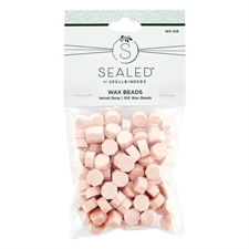Spellbinders Wax Sealed - Wax Beads / Velvet Rose
